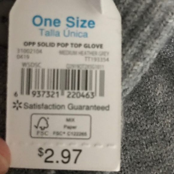 Time and Tru 2 Pc Glove/Opp Pop Top Glove Bundle NWT - Picture 10 of 16